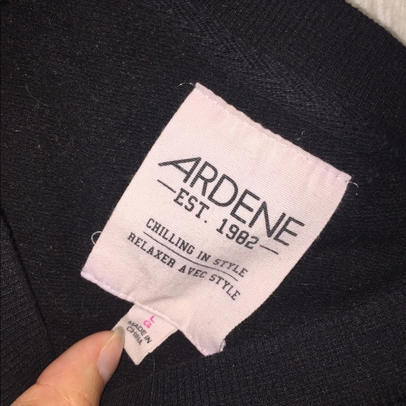 Lightweight black sweatshirt - Picture 4 of 5